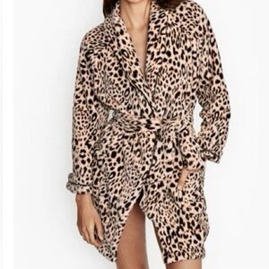 Victoria's Secret Leopard Print Robe
